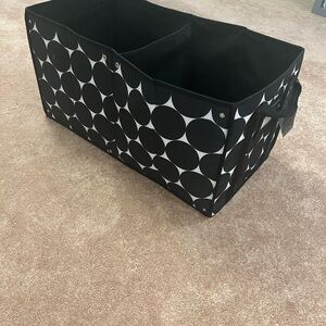 Thirty-One Black and White Car Trunk Storage Organizer